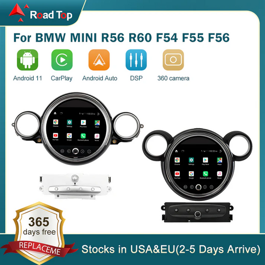 For BMW MINI R56 R60 F54 F55 F56 Android 11 Multimedia Head Unit